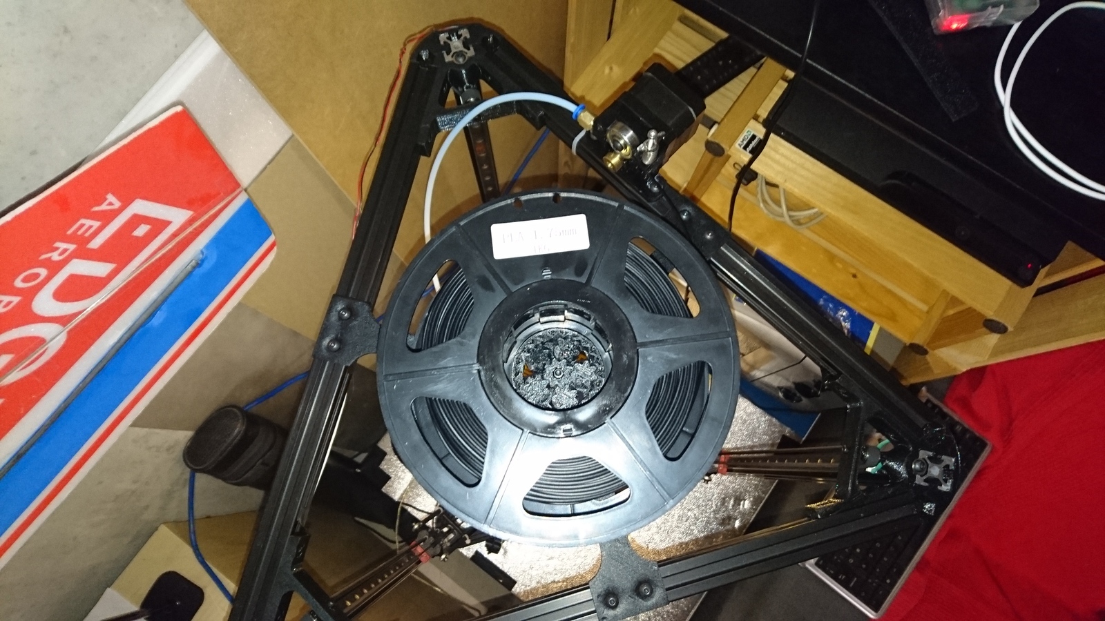 Kossel XL Filament Spule